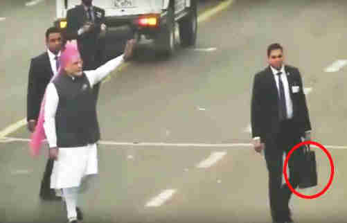 What Is Inside The Briefcase Of Indian Prime Minister's Bodyguards?