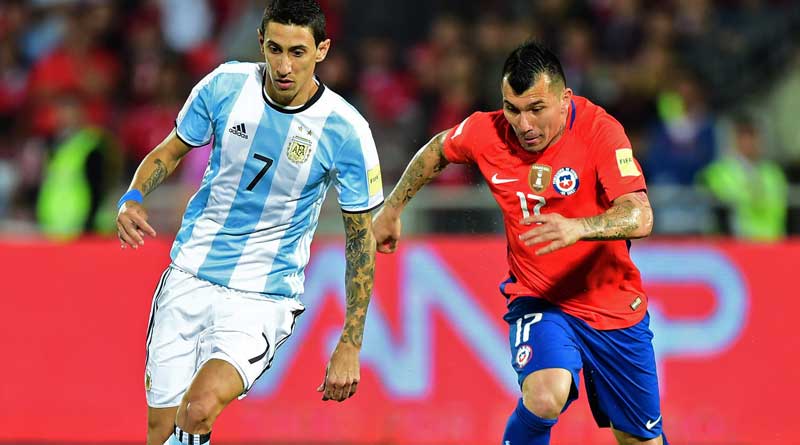Messi less argentina thrashed chile in copa clash