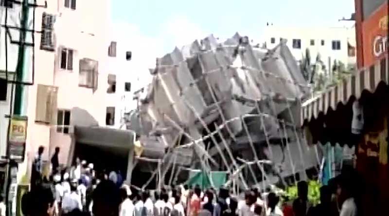 7 storey building collapses in Bengaluru