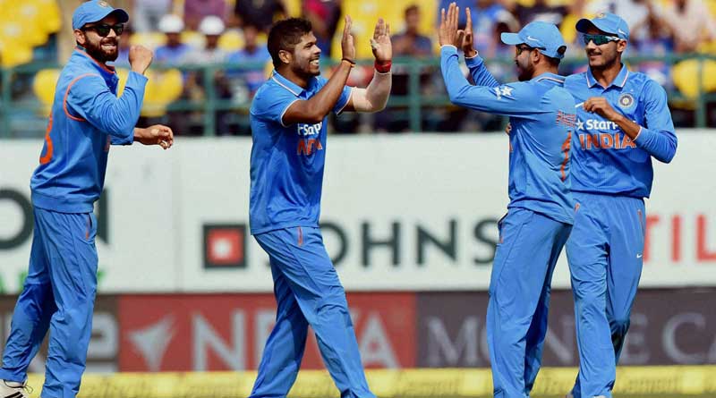 India beat NewZealand by 6 wickets in 1st ODI