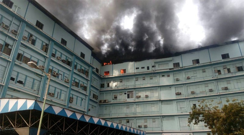 Fire at SSKM