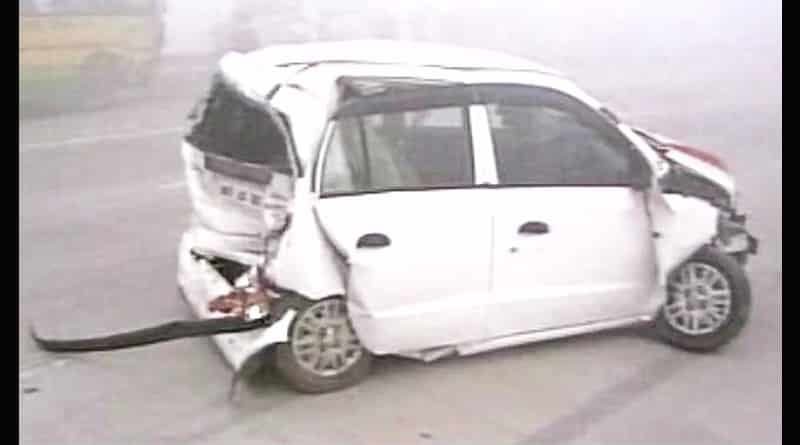 20 vehicle pile-up on Yamuna Expressway, near Delhi