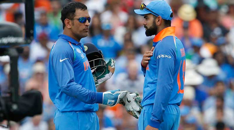 MS Dhoni again shows who’s the boss in DRS bid