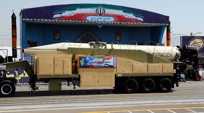 Iran test-fires ballistic missile