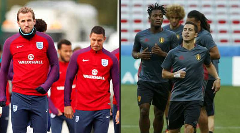 England, Belgium to start Football World Cup race today