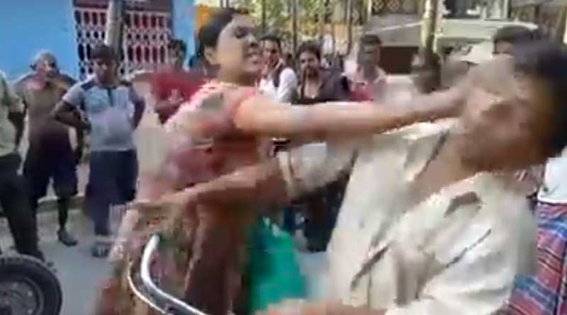 Jalpaiguri: woman thrashes eveteaser