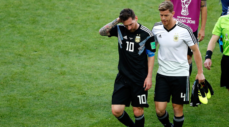 It's my fault, say Lionel Messi after Argentina-Iceland match ends with a draw in world cup