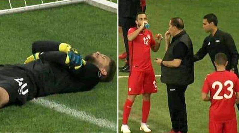 FIFA WC 2018: Tunisia keeper Mouez Hassen 'fakes' injury for Ramadan