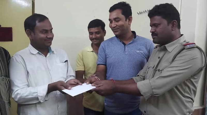 Businessman gets money for police in Bangaon