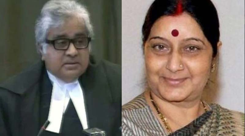 Come and collect your Re 1 fee tomorrow: Sushma Swaraj to Harish Salve