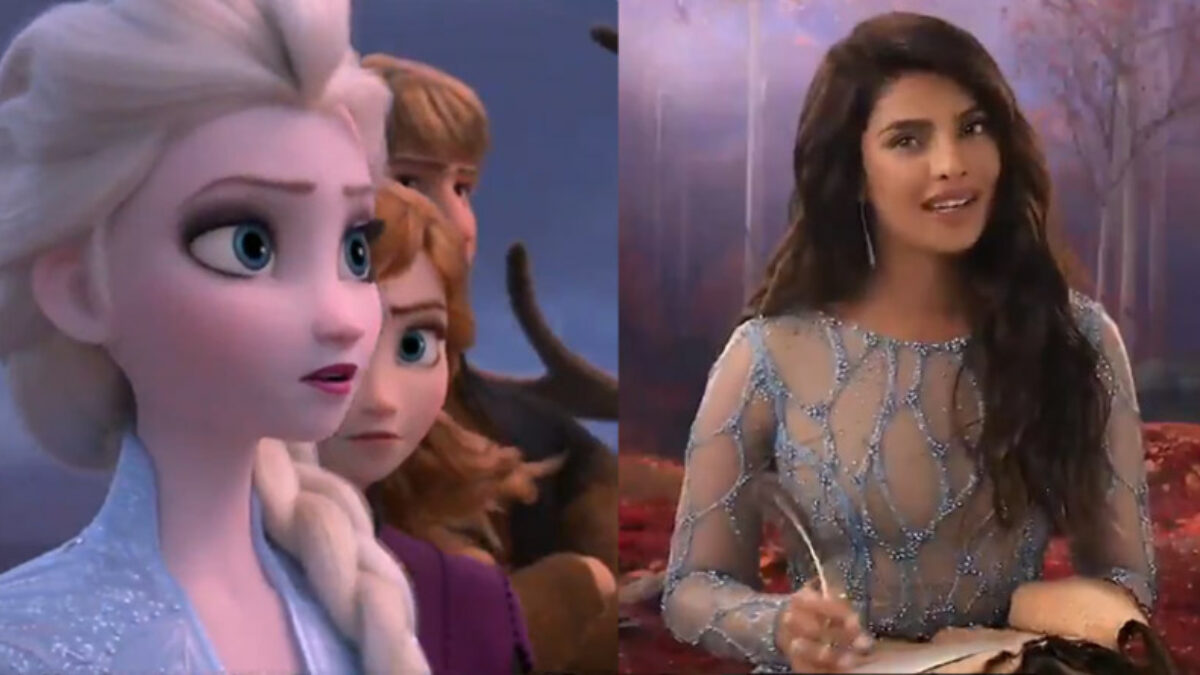 Frozen 2 Hindi Trailer Priyanka Chopra Channels Her Inner Elsa