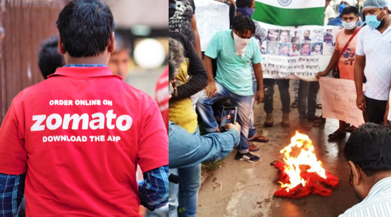 More than hundreds of Kolkata Zomato delivery boy has resigned