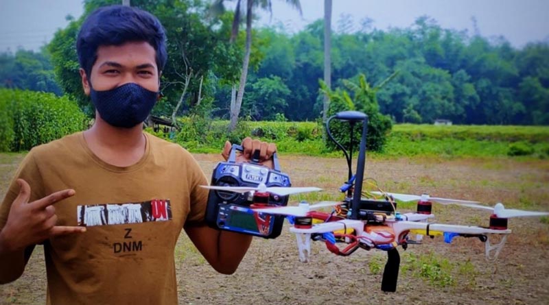 Police found a Drone made by a class XII Student from Purbasthali in Purba Bardhaman | Sangbad Pratidin