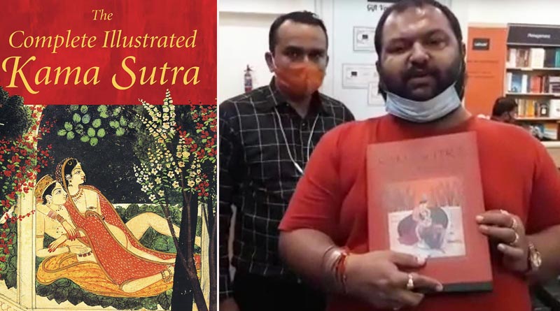 Members of Bajrang Dal have burnt a copy of the Kama Sutra in Gujarat's Ahmedabad | Sangbad Pratidin