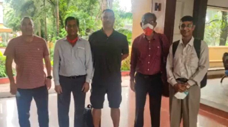 Manuel 'Manolo' Diaz and Angel Puebla Garcia have arrived in Goa | Sangbad Pratidin