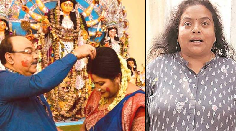 Ratna Chatterjee's reaction on sindur khela of Sovan Chatterjee and Baishakhi Banerjee | Sangbad Pratidin
