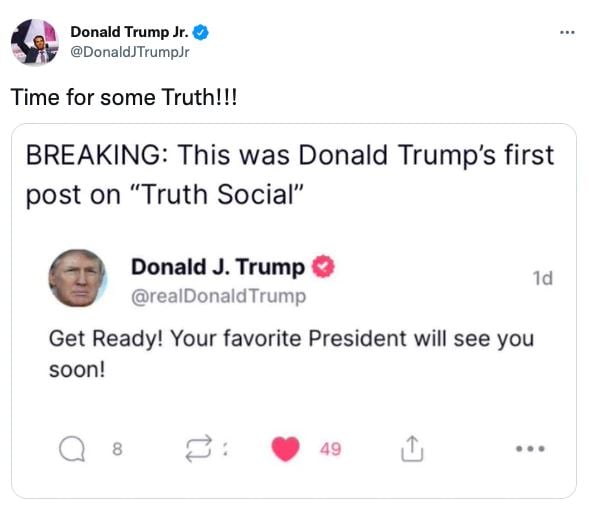 Trump Tweet