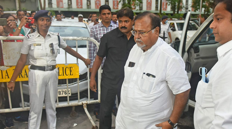 Partha Chatterjee leaves CBI office after 3 hours of grilling