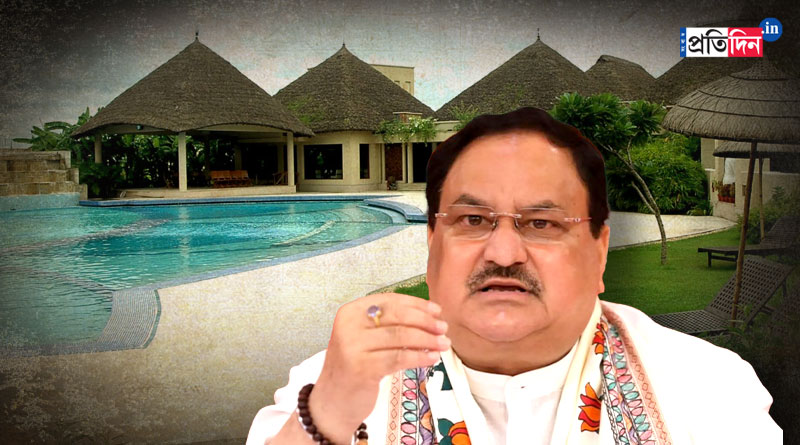 BJP sent letter to JP Nadda, asking why training will be held at Vedic Village | Sangbad Pratidin