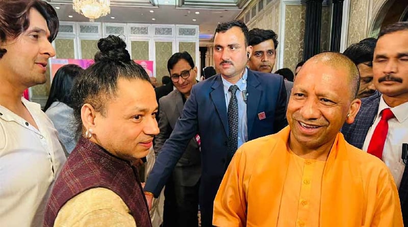 Yogi Adityanath Met Bollywood Celebs In Mumbai | Sangbad Pratidin