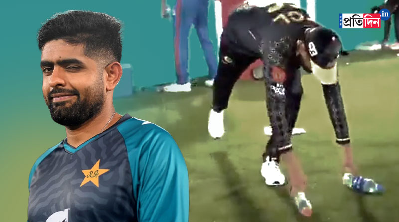 Babar Azam decided to clean the stadium after a PSL game । Sangbad Pratidin