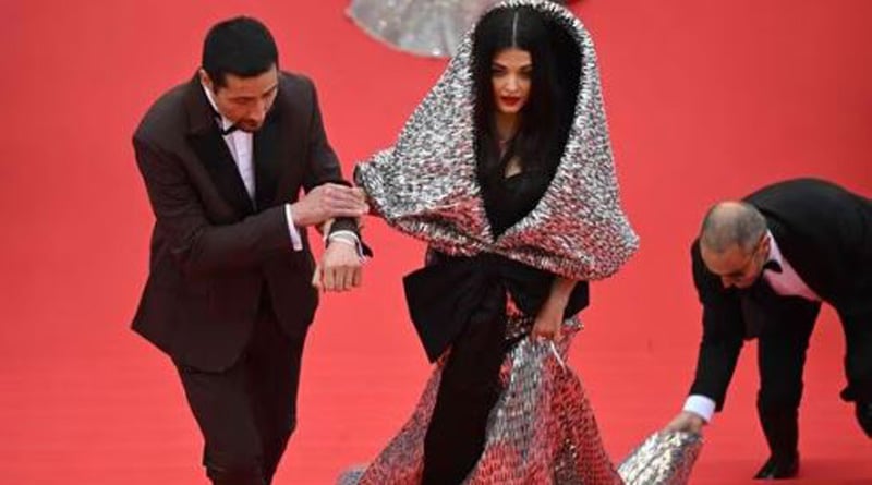 Cannes 2023: Aishwarya Rai Bachchan In A Giant Silver Hood| Sangbad Pratidin