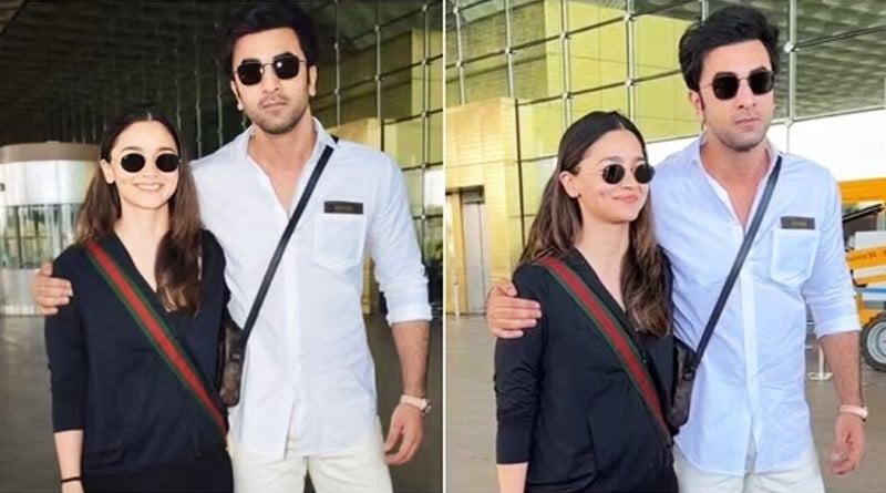 Paps praise Ranbir Kapoor's look at Mumbai airport, Alia Bhatt reacts | Sangbad Pratidin