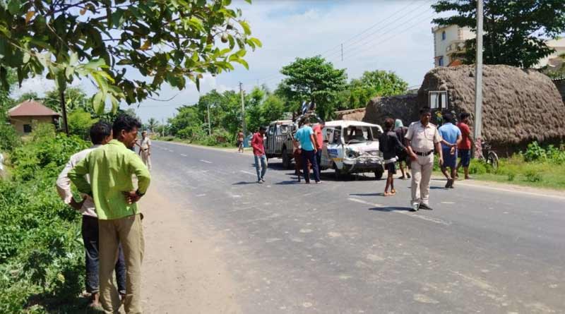 Accident in Purba Bardhaman's Bhatar, 3 people died | Sangbad Pratidin