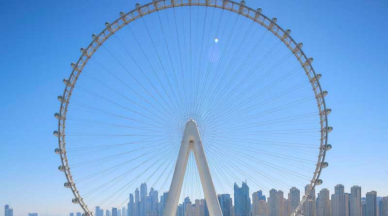 World's Largest Ferris Wheel Mysteriously Stops Turning In Dubai