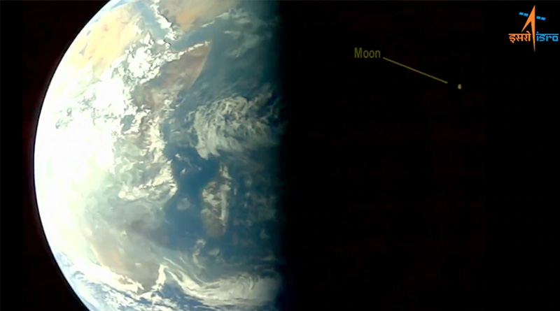 Aditya-L1 Takes Selfie and Clicks Images Of Earth, Moon | Sangbad Pratidin