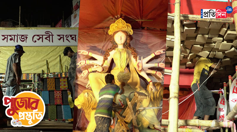 Monetary transaction and gain during Durga Puja is theme of Kolkata puja | Sangbad Pratidin