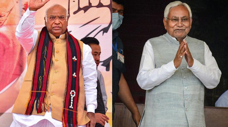 INDIA bloc crucial for Congress, Kharge tells Nitish Kumar | Sangbad Pratidin