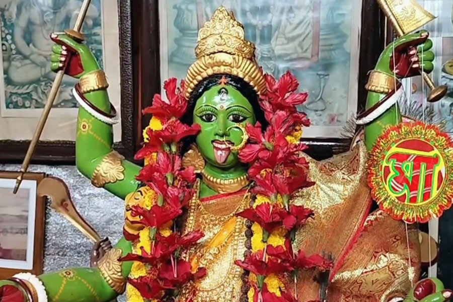 Kali Puja 2024: Unknown facts of Hooghly's Sabuj Kali