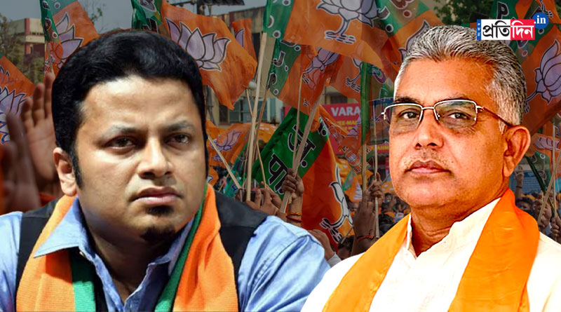 BJP leaders should talk to Anupam Hazra, says Dilip Ghosh । Sangbad Pratidin