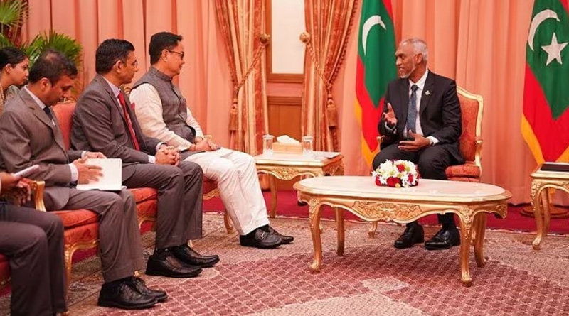 Maldives president officially requests India to remove army | Sangbad Pratidin