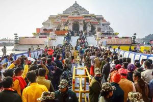 19 lakhs devotees in 6 days at Ram Mandir in Ayodhya