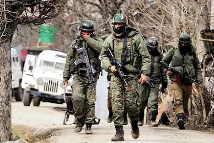 A Terrorist killed in encounter with security forces in Jammu and Kashmir Bandipora