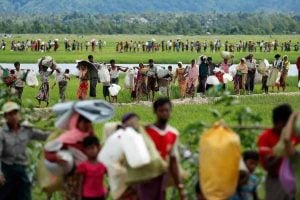 Infiltration of 80 thousand Rohingya into Bangladesh