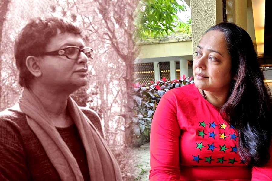 Actress Aparajita Adhya remembering Rituparno Ghosh