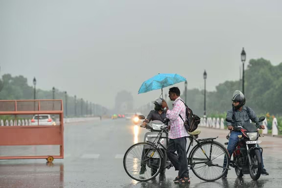 After all time highest temperature record rain in parts of Delhi