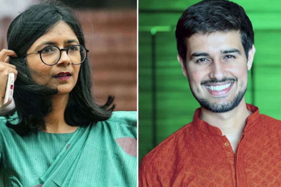 Dhruv Rathee's post after Swati Maliwal's 'death threat' charge