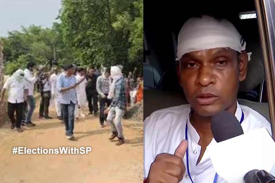 Police lodged a complain against Jhargram's BJP leader Pranat Tudu