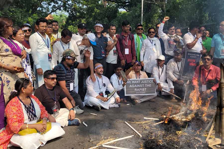 Rajbhaban Protest