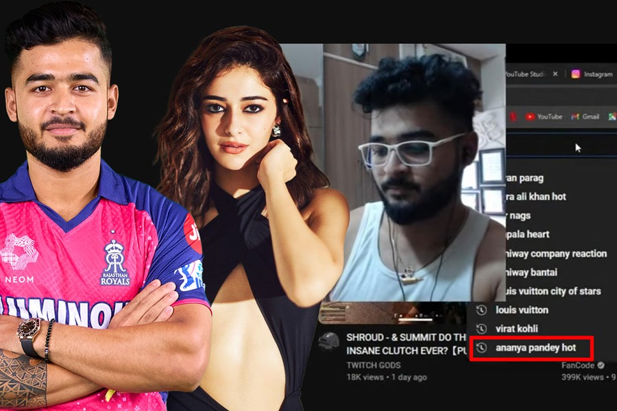 Rajasthan Royals star Riyan Parag lands himself in controversy as his youtube search history goes viral