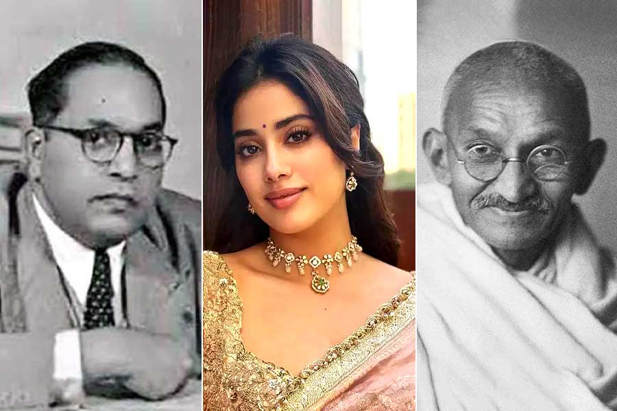 Janhvi kapoor surprises internet with views on Mahatma Gandhi and BR Ambedkar