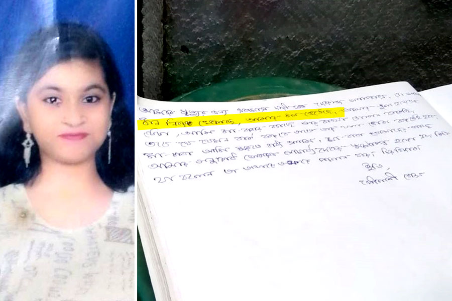 Note stating dispute in love affair found from house with deadbody of woman in Jalpaiguri