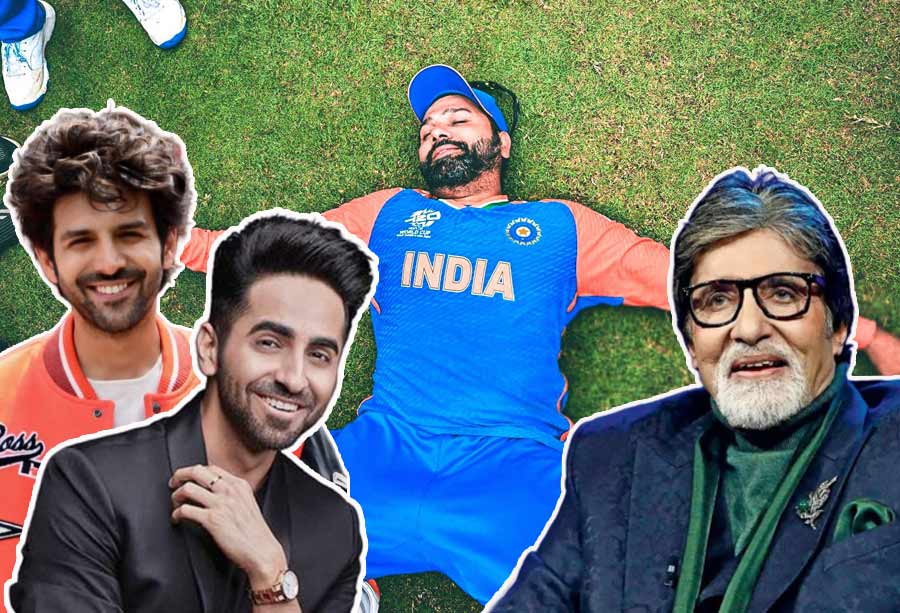 Amitabh Bachchan, Ayushmann Khurrana, Kartik Aaryan and other Celebs on India T20 World Cup win