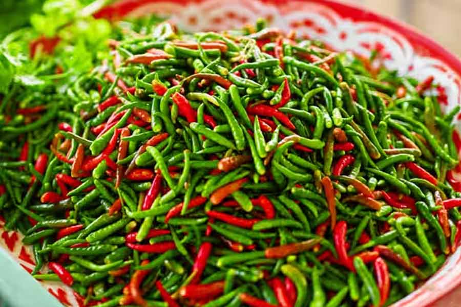 Green chilies exports to Bangladesh from Balurghat