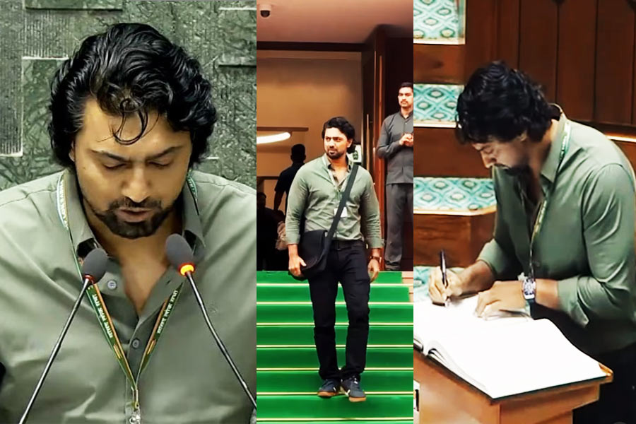 Dev thanked Ghatal people after taking oath as MP for the third time, shares video