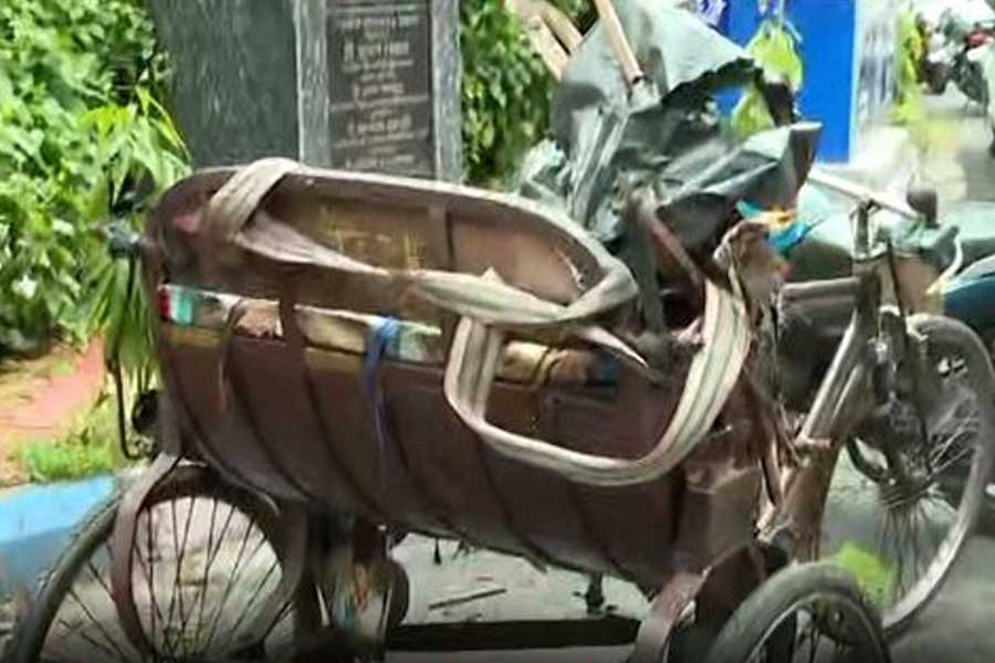Kolkata rikshaw puller died after tree collapsed on him